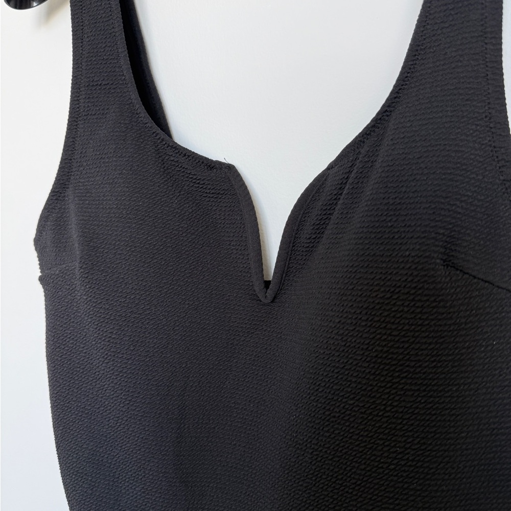 H&M Black One Piece Bodysuit Large - Picture 2 of 6